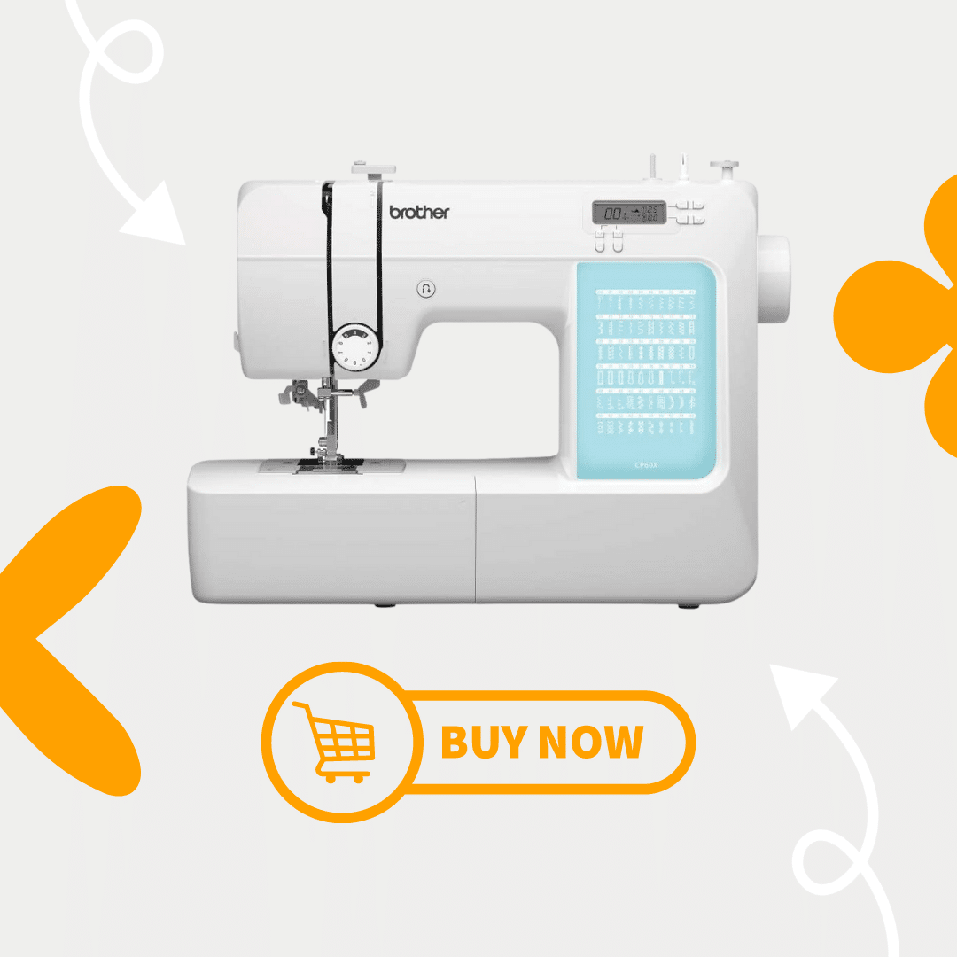 Brother CP60X Computerized Sewing Machine For Embroidery