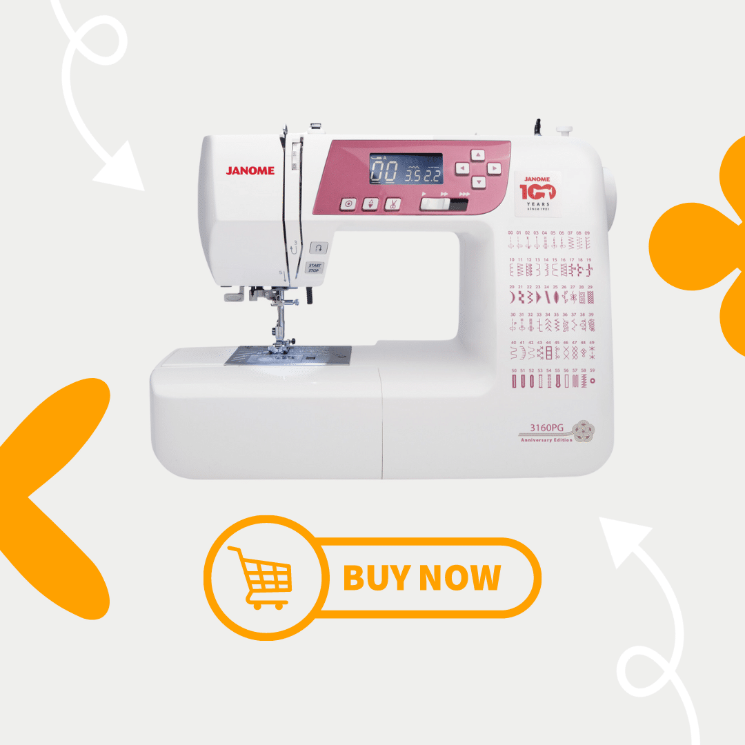 New! Janome 3160PG 100th Anniversary Edition